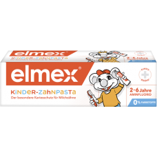 Elmex 2~6歲嬰幼兒牙膏 50ml（護齒可吞嚥含氟）